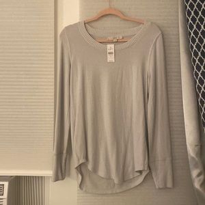 Loft size medium silver tunic